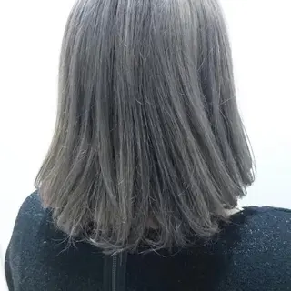 ミディアム カラー 永井 大希のヘアスタイル