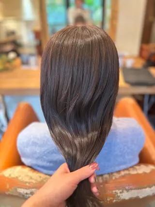 ロング カラー 髪質改善カラー ブラウン🤎YUMEのヘアスタイル