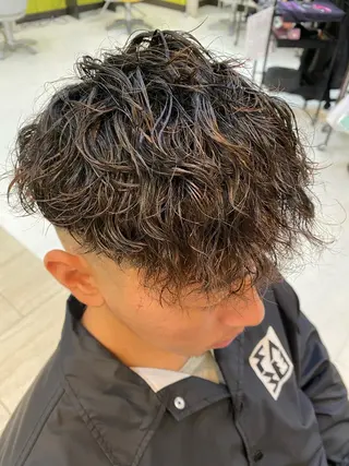 パーマ メンズ 年間2000名担当◎ パーマ職人/仲原佑樹のヘアスタイル