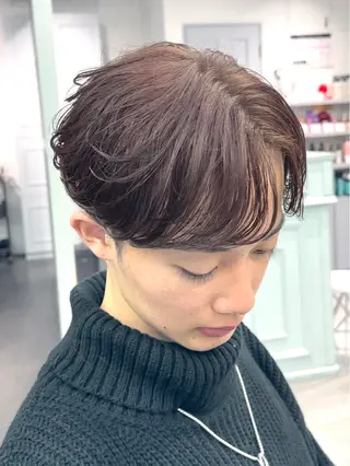 メンズ SALOWIN渋谷caldo店B1所属・岐津公太 メンズ縮毛矯正のプロのヘアスタイル