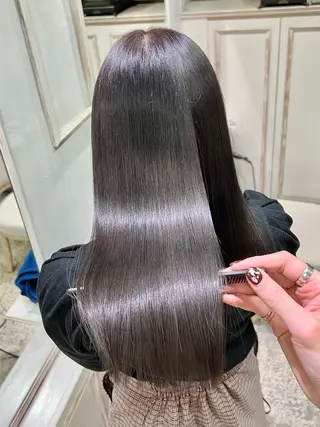 ロング カラー Siesta所属・📣髪質改善縮毛矯正 特化美容師｜庭田📣のヘアスタイル
