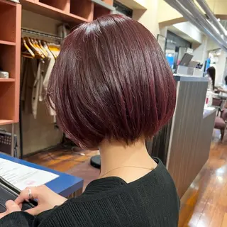 ショート 'AXIS所属・松本 ひな子のヘアスタイル