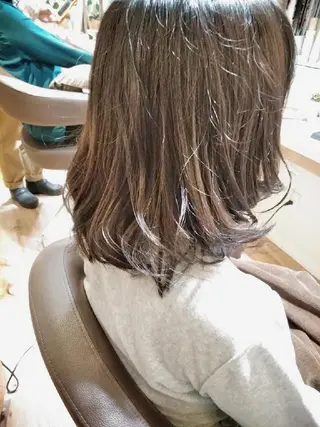 ミディアム カラー 木村 昇のヘアスタイル