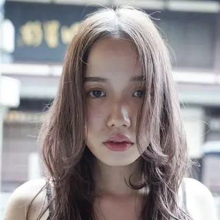 セミロング カットモデル募集/佃 優華🧸💓のヘアスタイル
