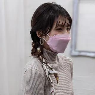 セミロング Ruheplatz所属・HIKARI＠ Ruheplatzのヘアスタイル