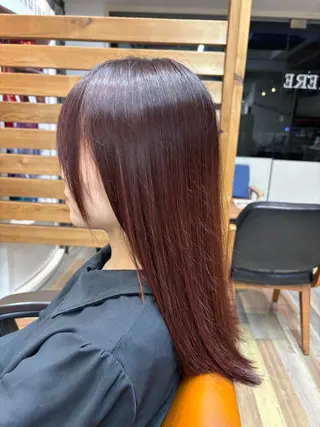 ロング カラー 岩崎 太陽のヘアスタイル