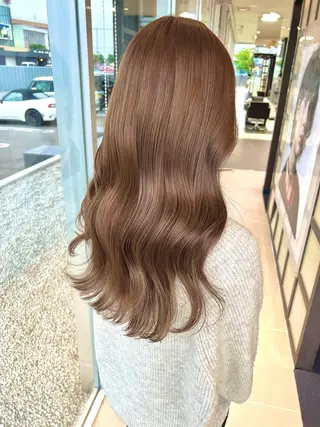 ロング 田川 弥空のヘアスタイル