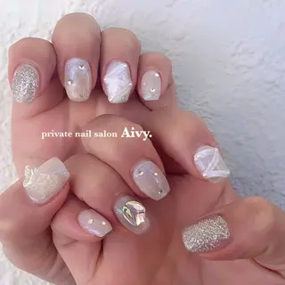 ネイル ニュアンス🌿‬ Aivy./アイビーのネイルデザイン