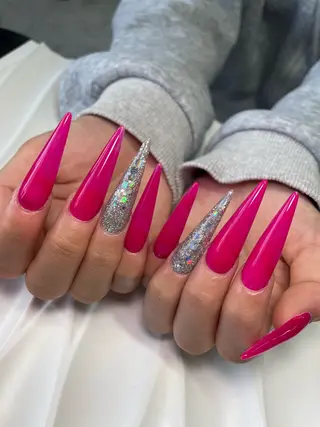 ネイル スカルプ狂 🩵Enamiのネイルデザイン