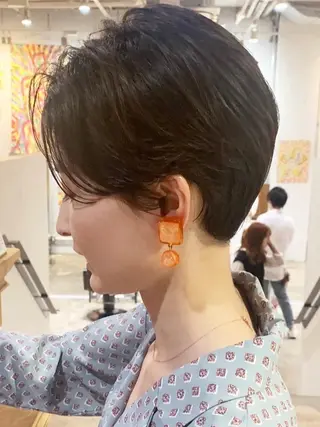 ショート 古沢 新のヘアスタイル