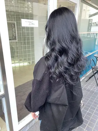 セミロング カラー Tina所属・「Tina」一木 智之のヘアスタイル