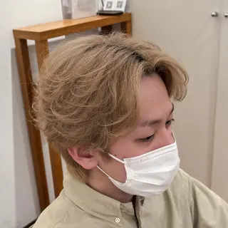 ショート メンズ 吉田 新平のヘアスタイル