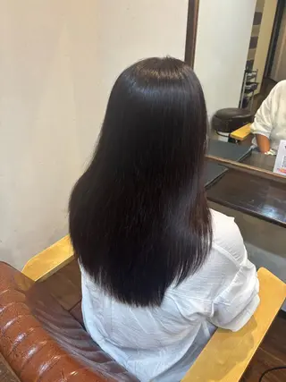 ロング 髪質改善つくば 韓国風カット内田のヘアスタイル
