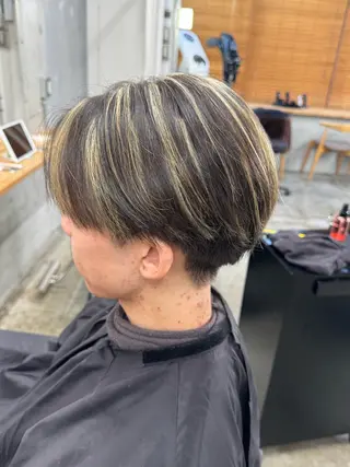 メンズ アキト/ メンズ/透明感暗髪のヘアスタイル