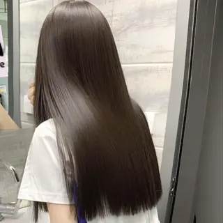 ロング カラー ブリーチなし🤍透明 感カラー🤍しゅうじのヘアスタイル