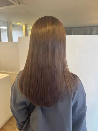 セミロング 【YOKE】　西田 乃那のヘアスタイル