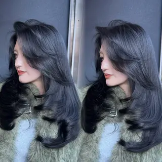 ロング 大人レイヤー/艶美髪 🇺🇸TOMONAのヘアスタイル