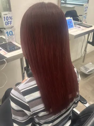 ロング カラー 韓国ヘア🇰🇷 HINAのヘアスタイル