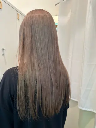 ロング カラー エクステ/ハイトーン /レイヤーカットのヘアスタイル
