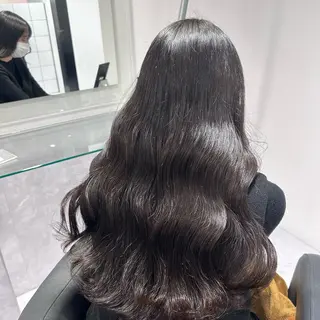 ロング カラー 表参道/透明感カラー /暗髪/ジュキヤのヘアスタイル