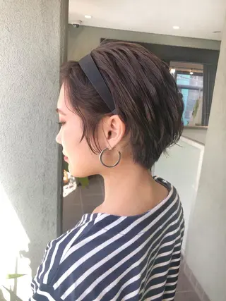 ショート カラー HIROKI ” stylistのヘアスタイル