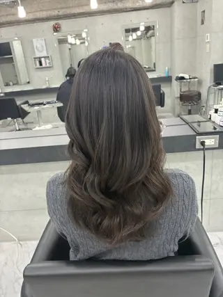 ロング カラー ヘアアレンジ Endearing所属・Endearing 北澤那未🌟銀座のヘアスタイル