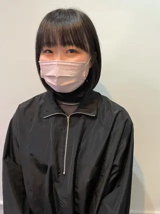 ショート カラー silo所属・silo MOKA 顔周りカット🦦のヘアスタイル