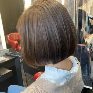 ショート カラー ブリーチカラー/ 岩破瑞希のヘアスタイル