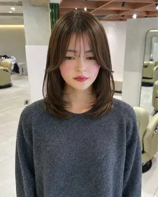 ミディアム MISATO THIRD SHOPのヘアスタイル