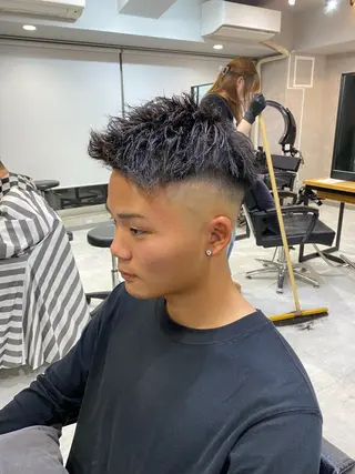 ショート パーマ メンズ 🐉『メンズ美容師』 吉田龍星🐉のヘアスタイル