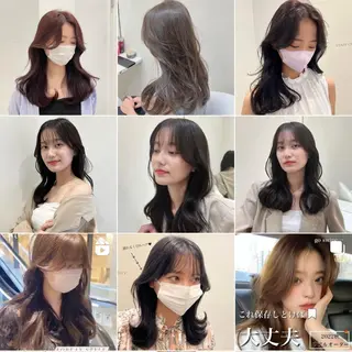 ロング カラー platinam doll南草津店のマツエク・マツパデザイン