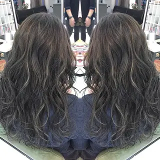ロング カラー 青木 茂樹⭐️ 透明感カラーのヘアスタイル
