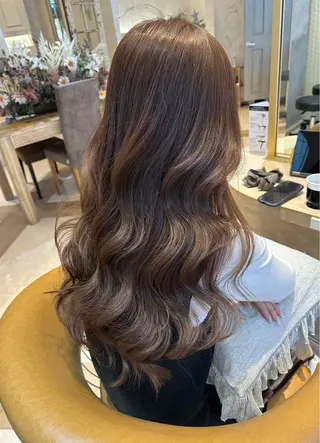 ロング ブリーチなし/ 透明感カラー/松沢のヘアスタイル