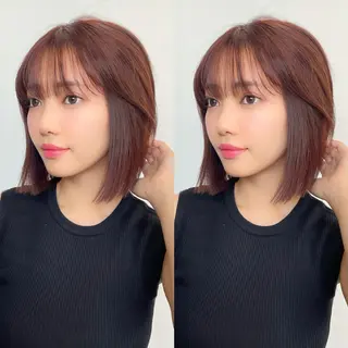 ショート Hair&Make Allure所属・塩谷康生/髪質改善 /ボブ/縮毛矯正のヘアスタイル