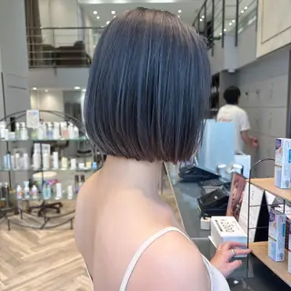 カラー 李 文のヘアスタイル