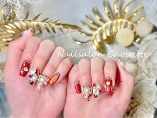 ミディアム Chouette Nailのネイルデザイン