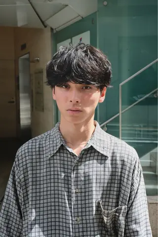 パーマ メンズ December/jingumae所属・メンズパーマ 特化うえちりくのヘアスタイル