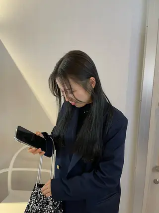 ロング 立野 莉央のヘアスタイル