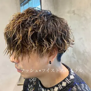ショート パーマ メンズ ✂︎メンズ特化✂︎ 竹内貴則のヘアスタイル