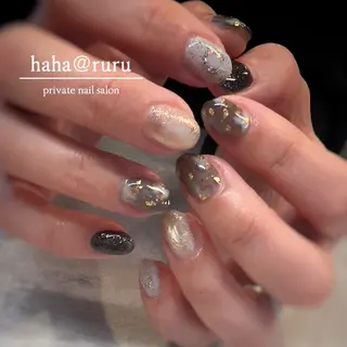 ネイル haha@ ruruのネイルデザイン