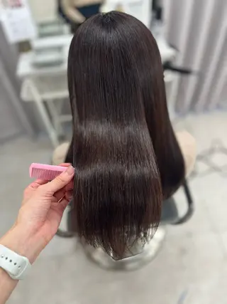 セミロング カラー 🫧ぷる艶カラー🫧 Yuubi🦩のヘアスタイル