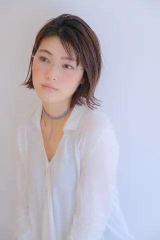ショート noi  hair所属・長谷川 里佳のヘアスタイル