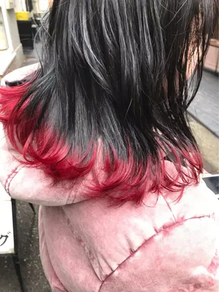 ミディアム カラー クオーレ hairのヘアスタイル
