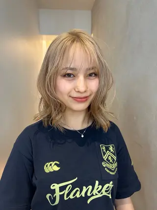 カラー ハイトーン特化 pepe🎀のヘアスタイル