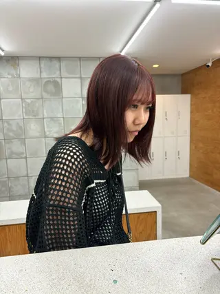 カラー 古川 未優のヘアスタイル