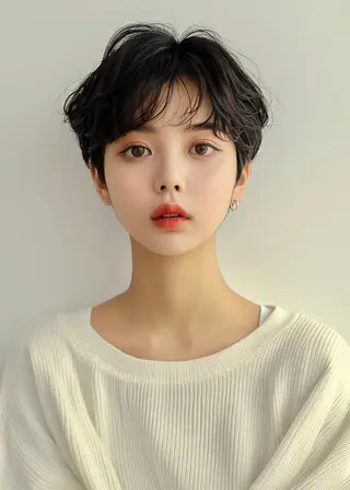 ショート nex the salon coall所属・🫧似合わせショート イシダ🫧のヘアスタイル