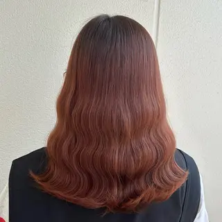 カラー ︎︎🌟韓国艶カラー ︎🌟璃奈 (ﾘﾅ)のヘアスタイル