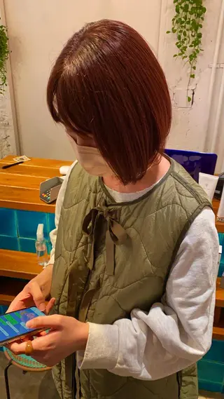 カラー おしゃれパーマ メンズ特化/みーまんのヘアスタイル