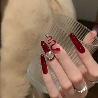 ネイル MoMoA Nail ネイル長さ出し専門店のネイルデザイン