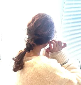 ヘアアレンジ 💇‍♀️loely 小島のヘアスタイル